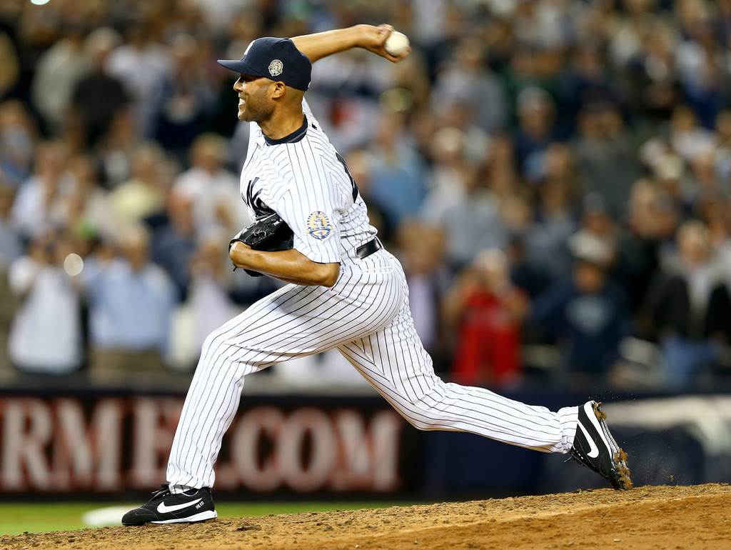 MLB Watch Mariano Rivera Nike Cooperstown final game