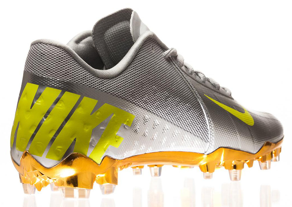 Nike Elite11 Vapor Talon Elite Cleats - Silver (8)