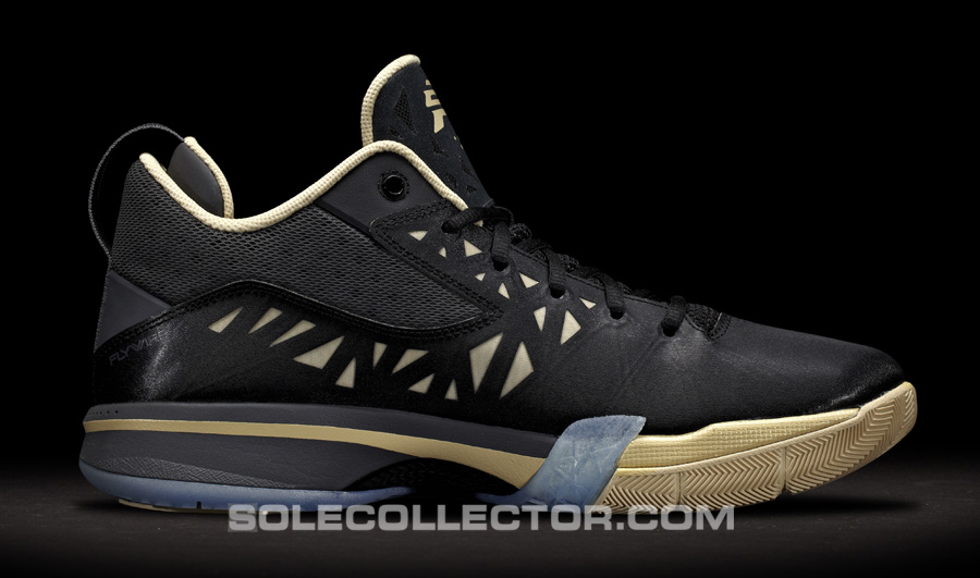 black and gold cp3