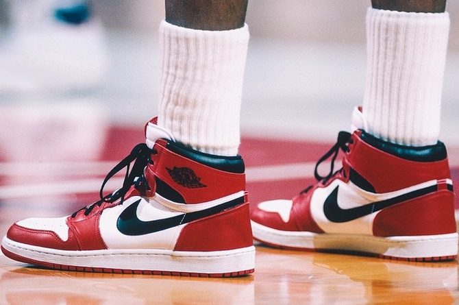 Michael Jordan 1 1985 On Feet