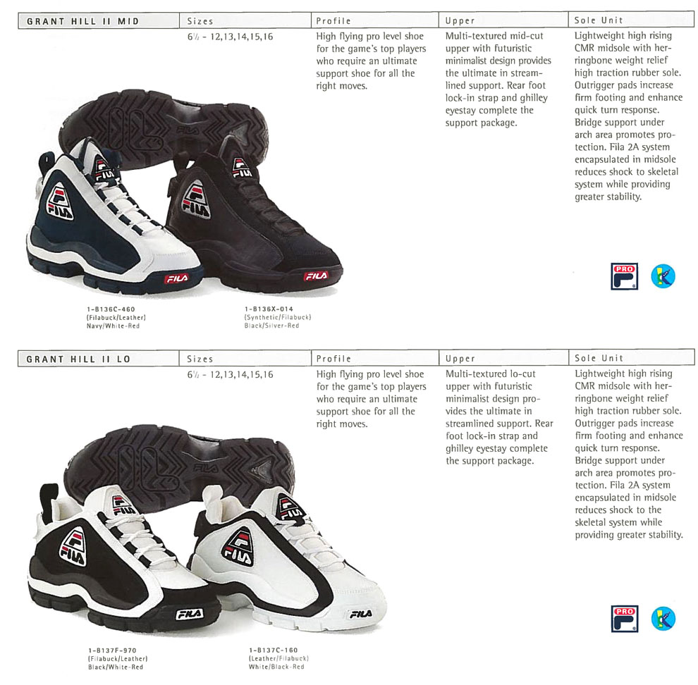 first grant hill shoes