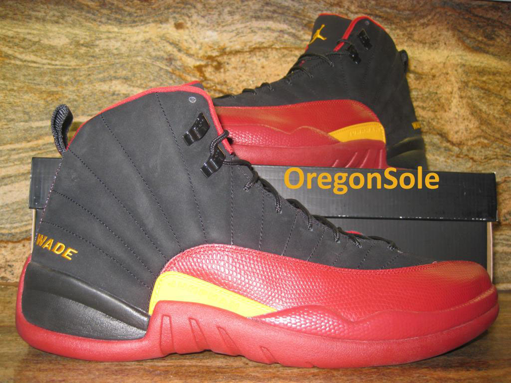 Air Jordan XII 12 Dwyane Wade PE Away (2)