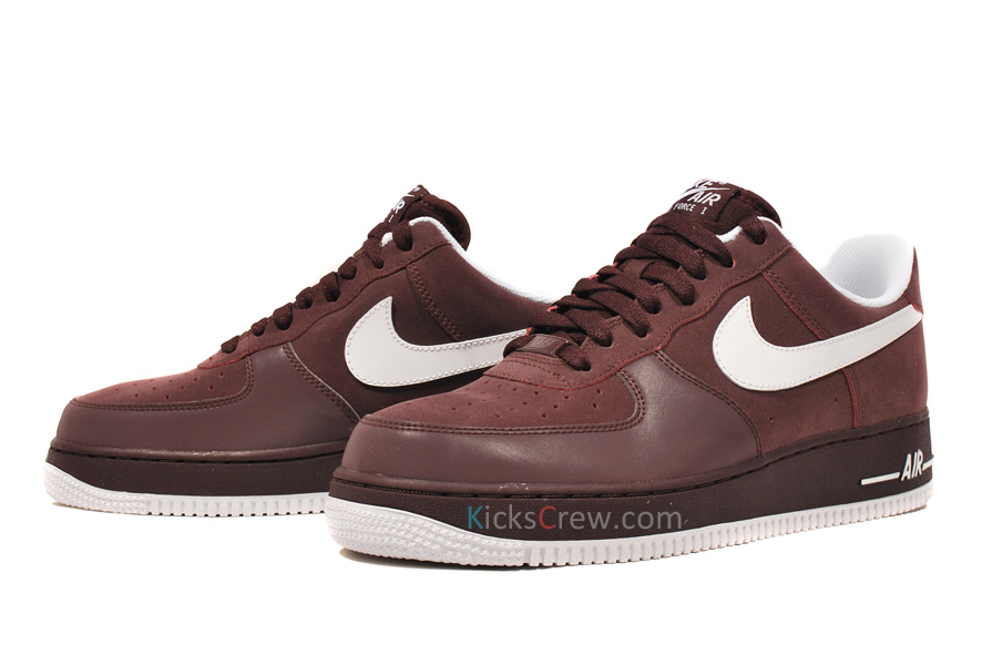 Nike Air Force 1 - Deep Burgundy/White | Sole Collector