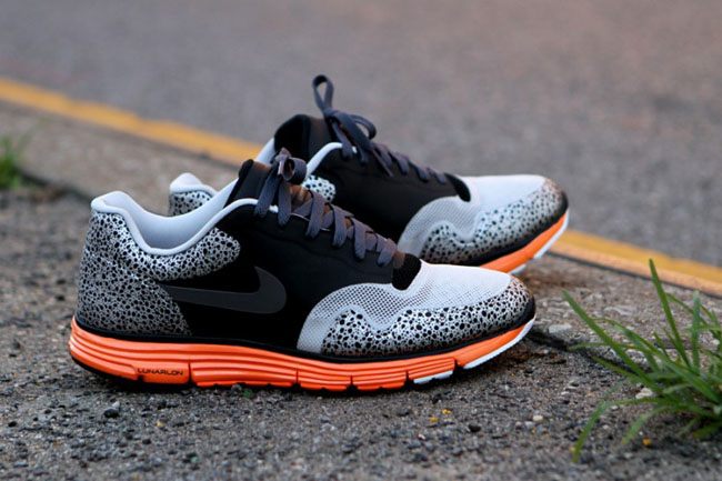 Nike lunar on sale safari orange