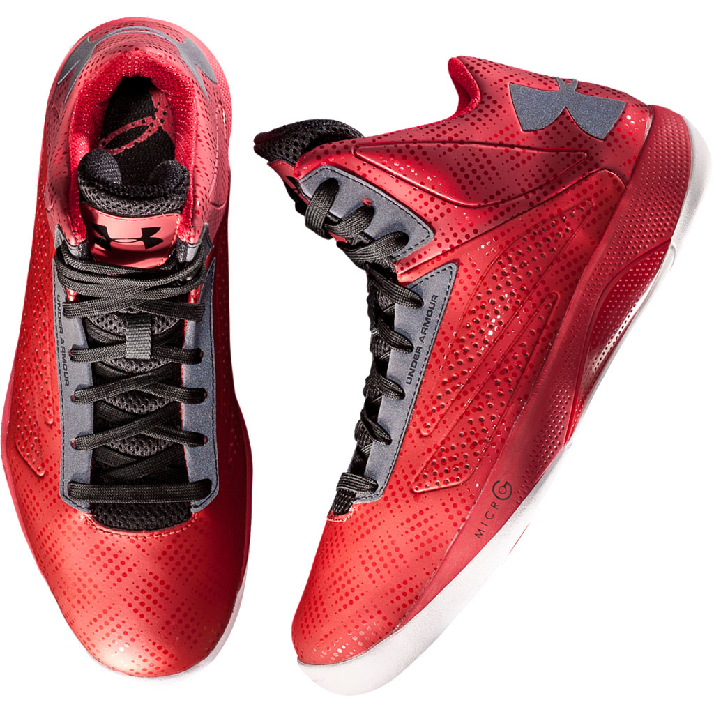 under armour micro g torch red