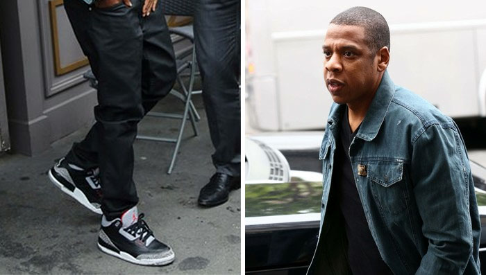 Jay-Z Wears Air Jordan 3 