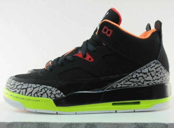 Jordan Son of Mars Low GS - Black/Volt 