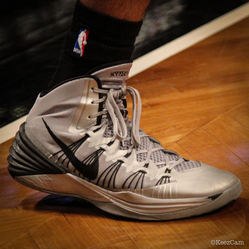 Tiago Splitter wearing Nike Hyperdunk 2013