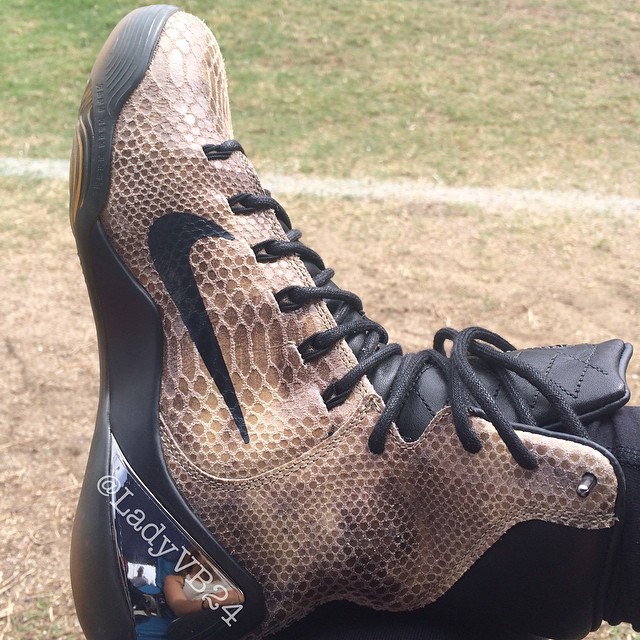 Kobe 9 high clearance snakeskin