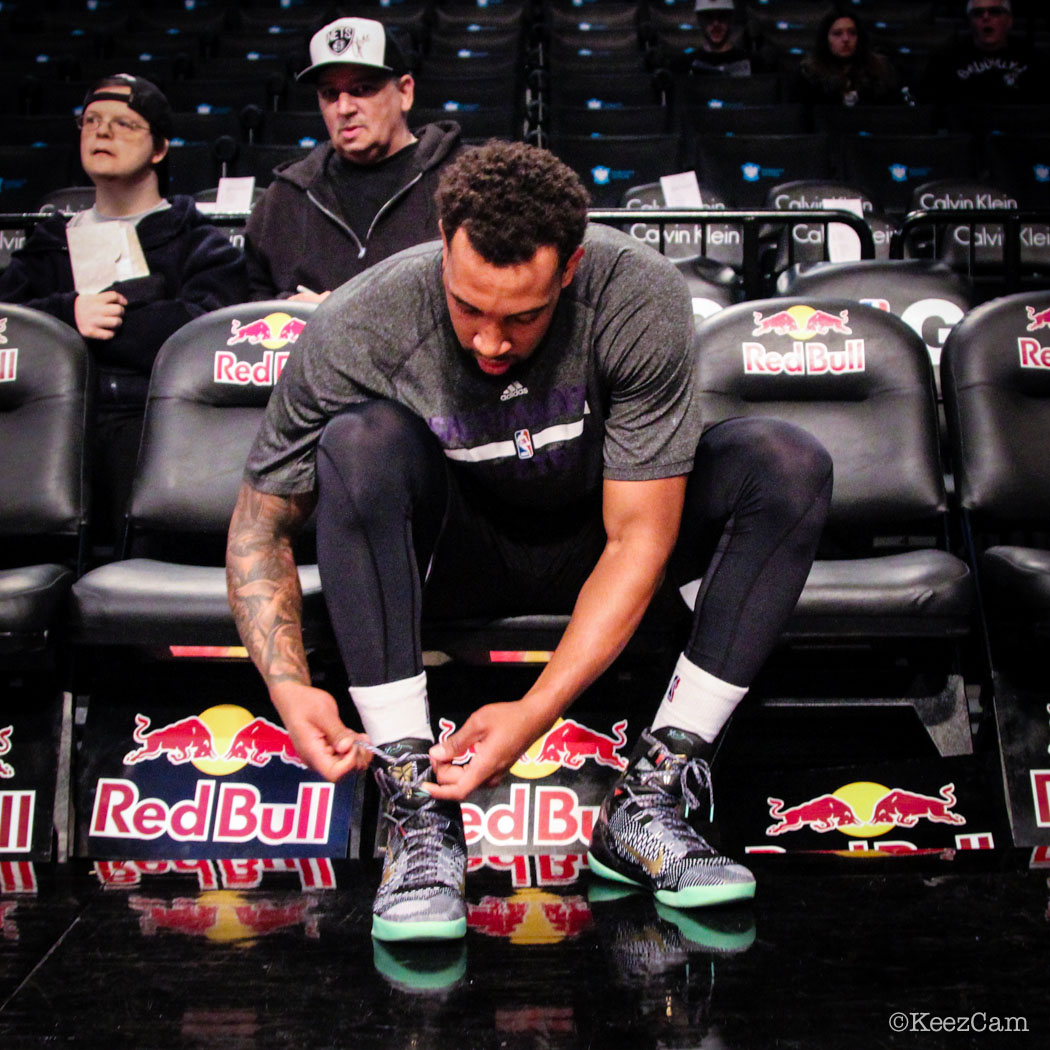 Derrick Williams wearing Nike Kobe 9 Elite NOLA Gumbo League (2)