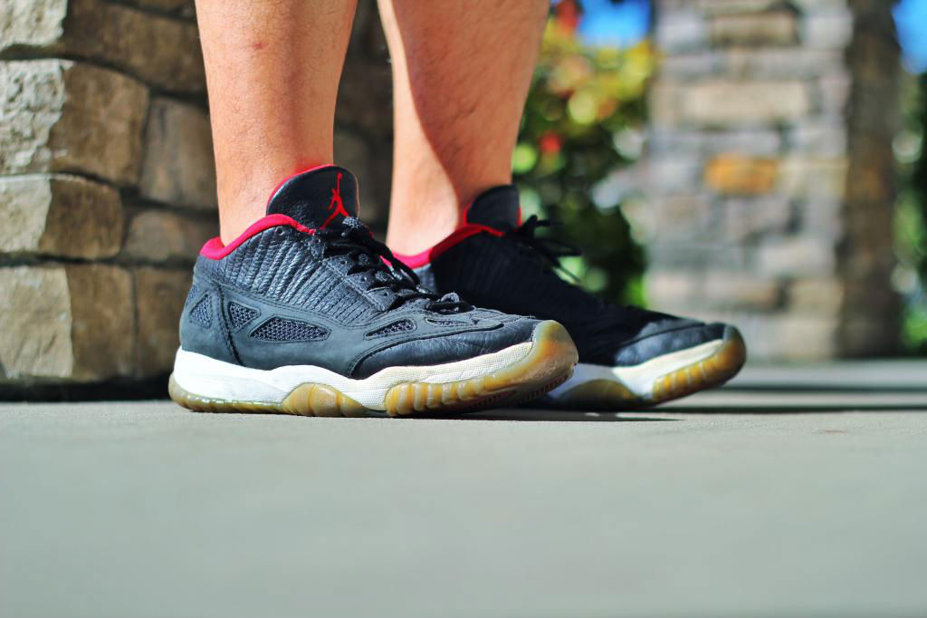 Spotlight // Forum Staff Weekly WDYWT? - 10.20.13 - Air Jordan XI Low IE Black/Red by MJO23DAN