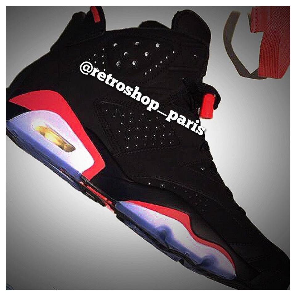 First Look at The 2014 Black/Infrared Air Jordan 6 Retro | Sole