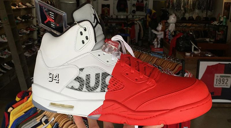 Here's What a Supreme Air Jordan 5 