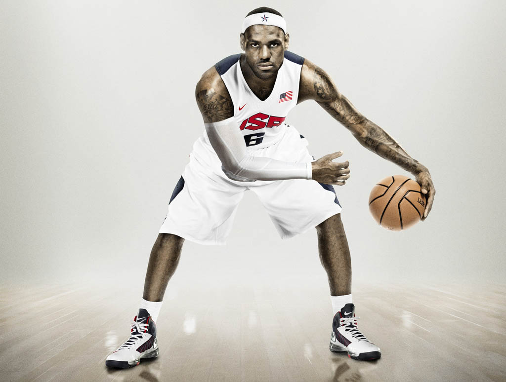 Nike USA Basketball Hyper Elite Uniforms 2012 - LeBron James (3)