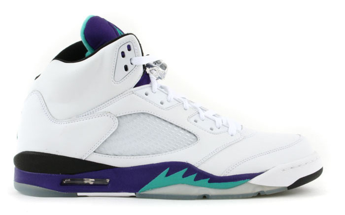 Air Jordan V 5 Grape 2013 Release 136027-108