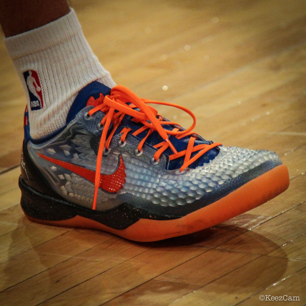 Pablo Prigioni wearing Nike Kobe 8 SS iD (1)