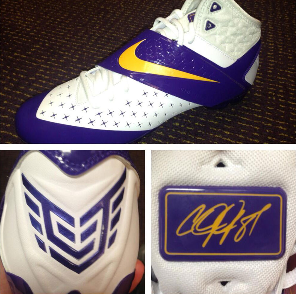 Nike CJ81 Elite TD LSU Tigers PE