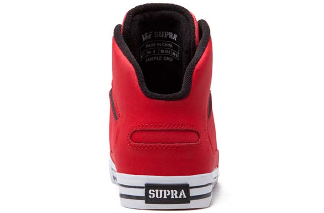 Supra Society Mid Shoes Terry Kennedy Red White (4)