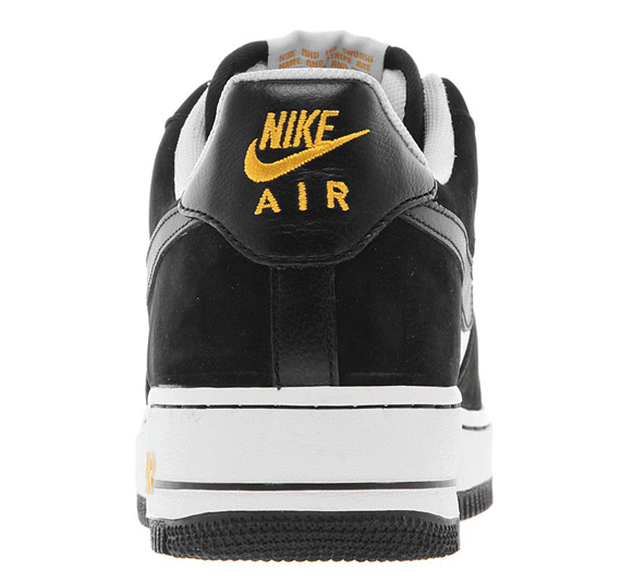 Nike Air Force 1 Low - Black - White - Spirit Gold 