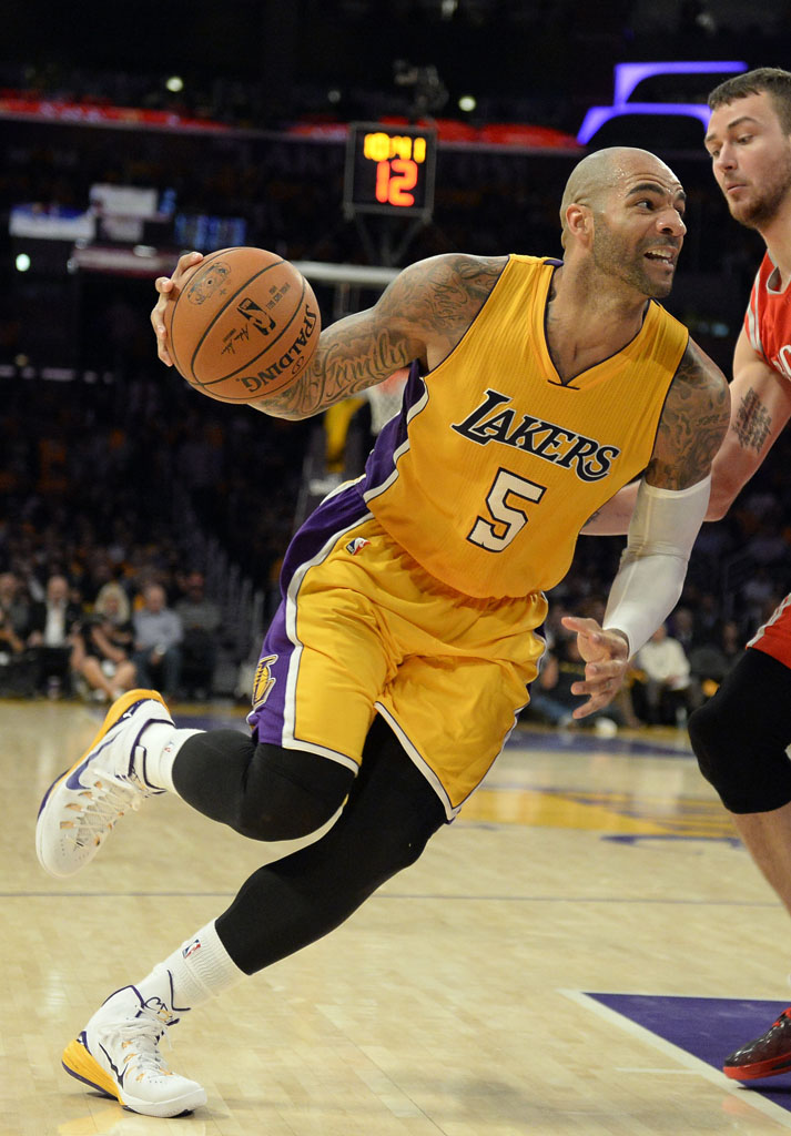 Carlos Boozer wearing Nike Hyperdunk 2014 PE