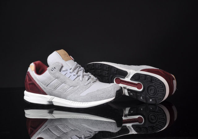 adidas Originals ZX 8000 - Clear Grey/Mars Red | Complex