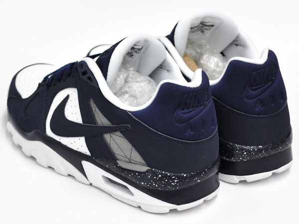 Nike Air Trainer Classic White Midnight Navy Metallic Silver 488059-102 (3)