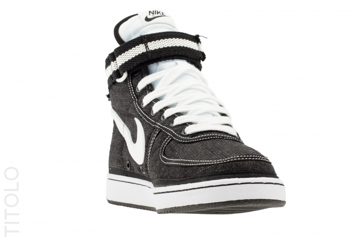 nike vandal high supreme black white