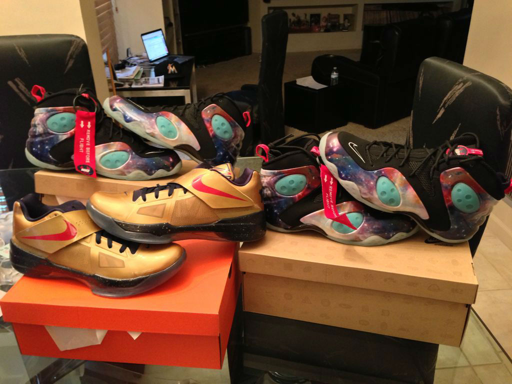 Sole Collector x Nike Zoom Rookie Galaxy Release Recap - ufbaseball15