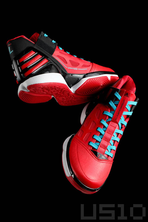 adidas adiZero Rose 2.0 Red Black Intense Blue L-Train Chicago G47565