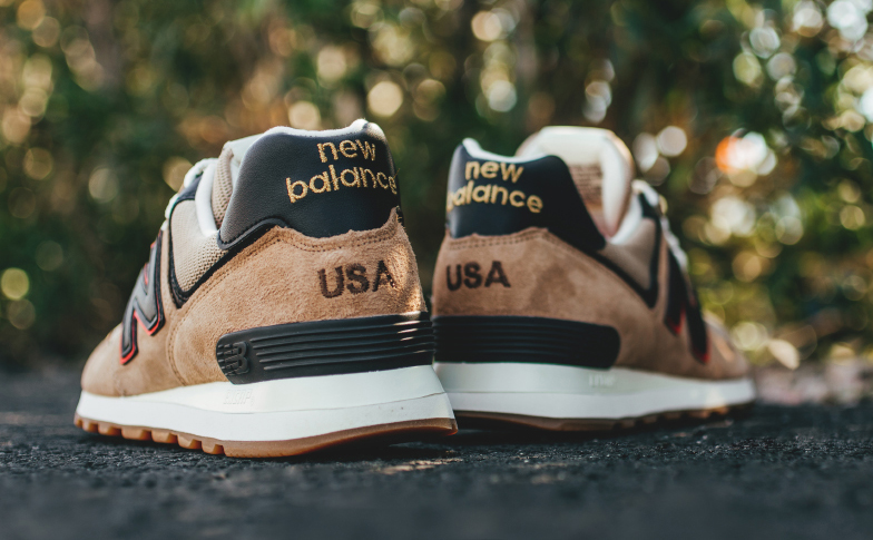 beige new balance 574s