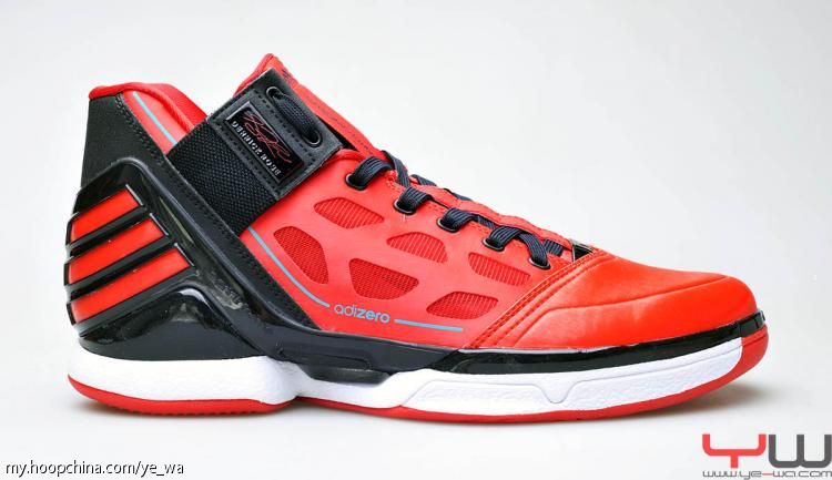 adidas adiZero Rose 2.0 University Red Black Intense Blue G47565