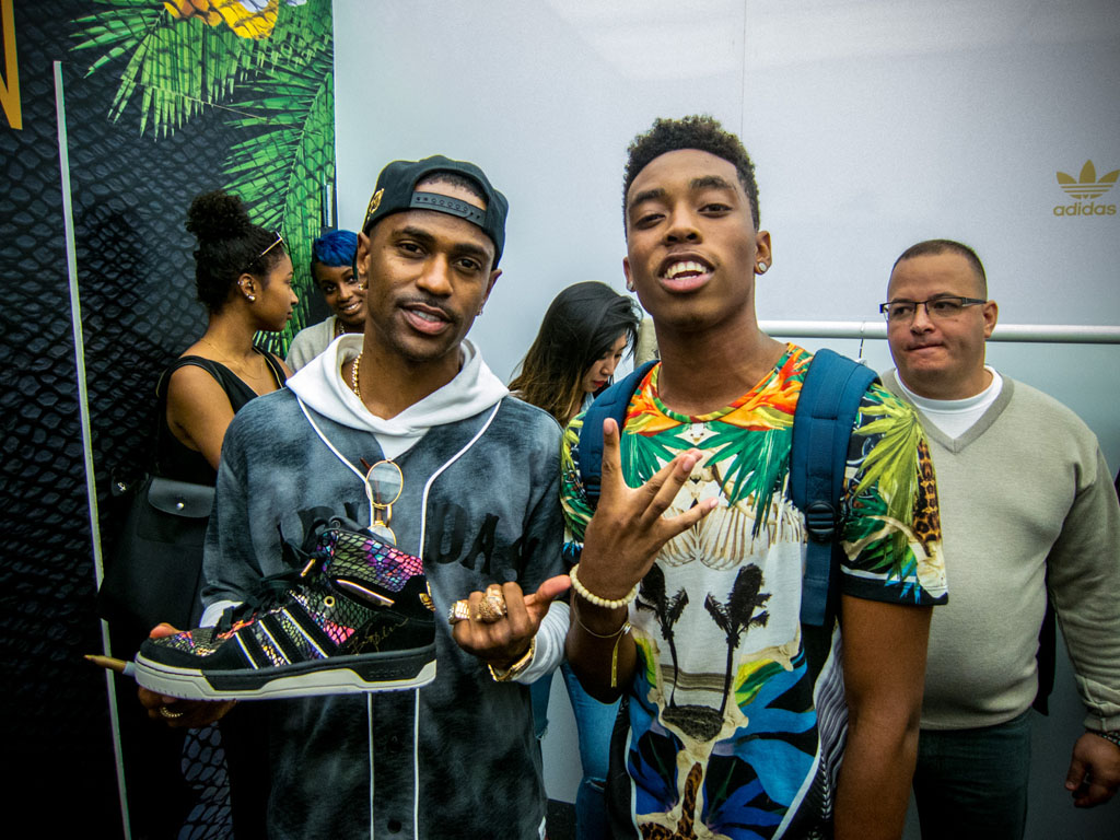 Big Sean x adidas Originals Metro Attitude Launch at KITH (4)