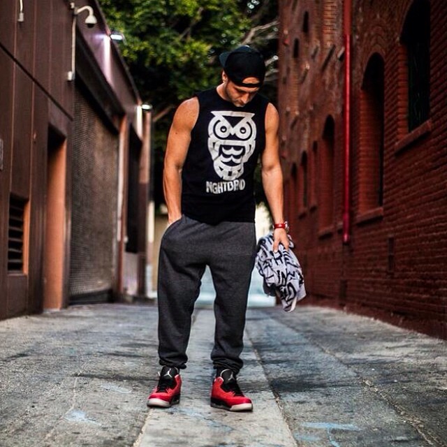 Nick Hogan wearing Air Jordan III 3 Doernbecher