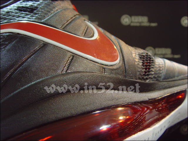 Nike Air Max LeBron 8 P.S. Black Red White 441946-001