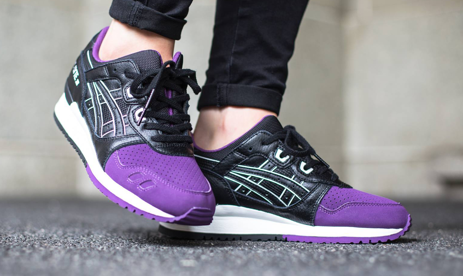 Buy asics gel lyte iv womens purple 