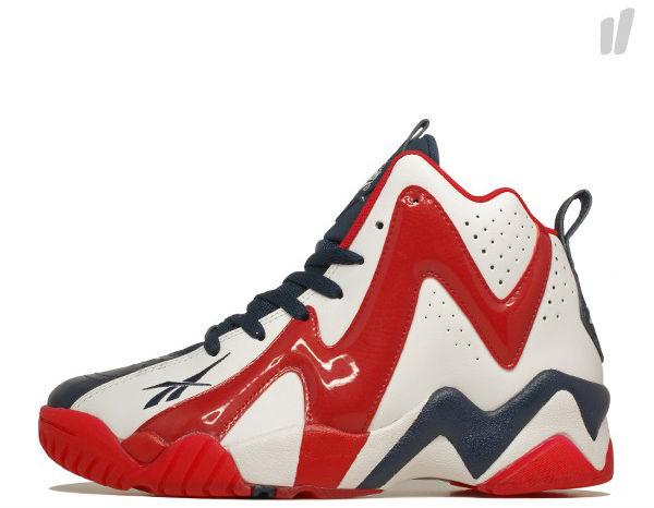 reebok kamikaze 2 red white and blue