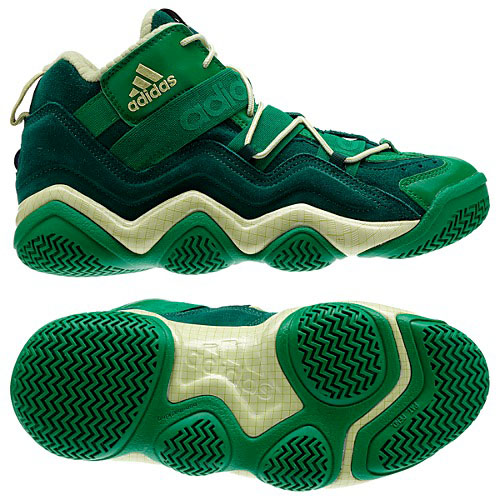 Adidas top ten on sale green