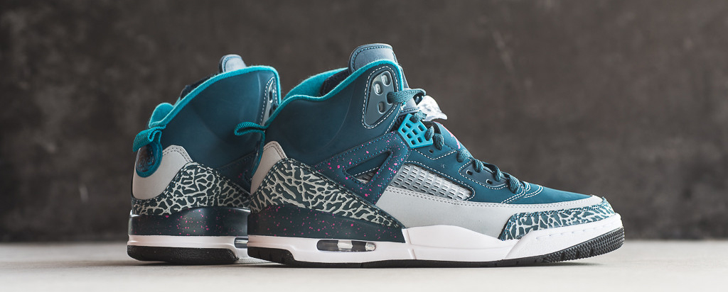 Air jordan hot sale spizike blue