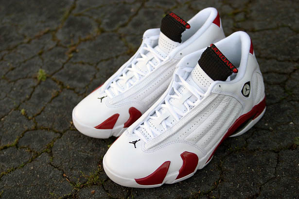 jordan retro 14 white red