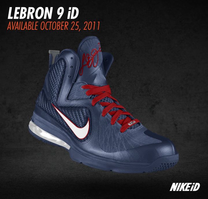 Nike LeBron 9 NIKEiD Mock-Ups