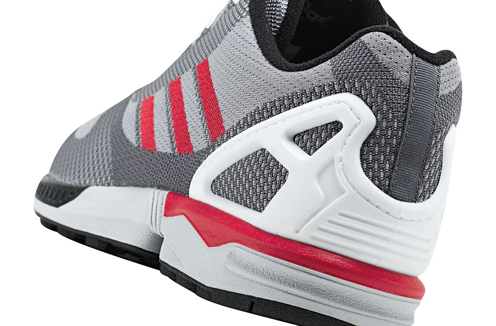 adidas ZX Flux 8000 Weave Pack Grey Red White (4)