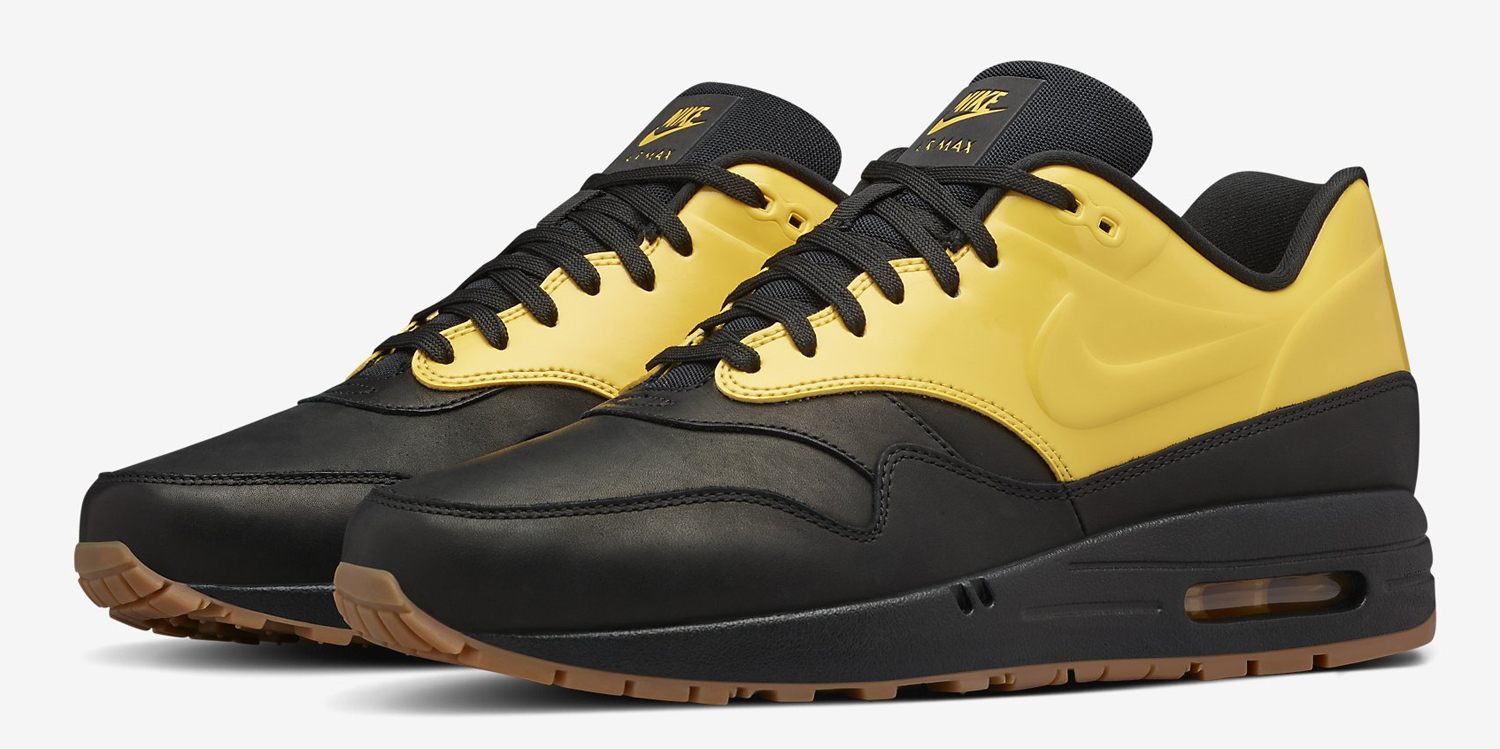 air max 1 yellow black