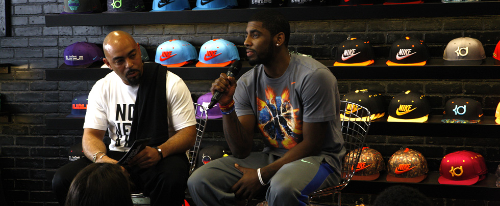 Kyrie Irving Talks Weekend & Top 3 Players | Sole Collector