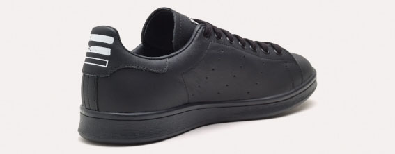 adidas Originals=Pharrell Williams Icon's Stan Smith Black (3)