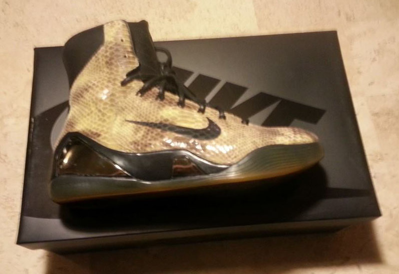 Nike Kobe IX 9 EXT Brown Snakeskin (1)