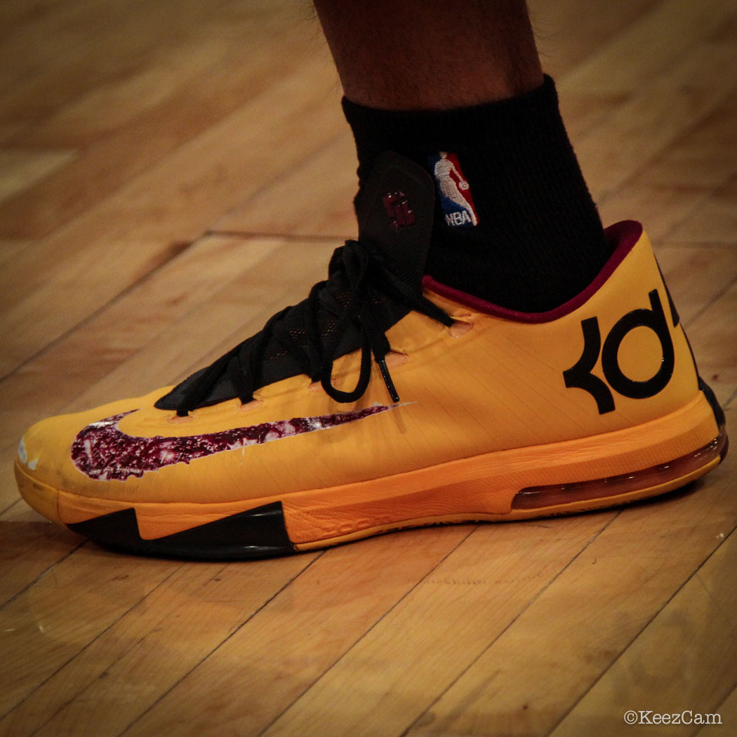 Jarrett Jack wearing Nike KD VI 6 Peanut Butter & Jelly