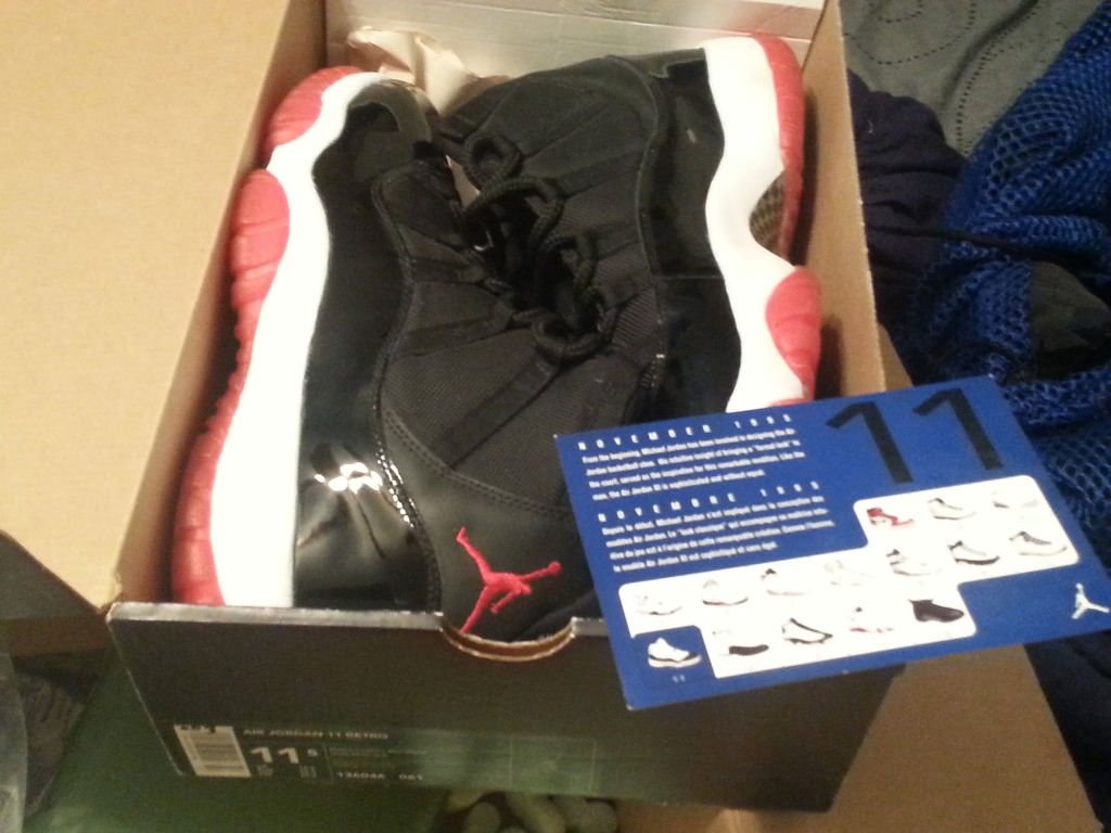 Spotlight // Pickups of the Week 10.20.13 - Air Jordan 11 XI Retro '01 Black/Red by AJXXI