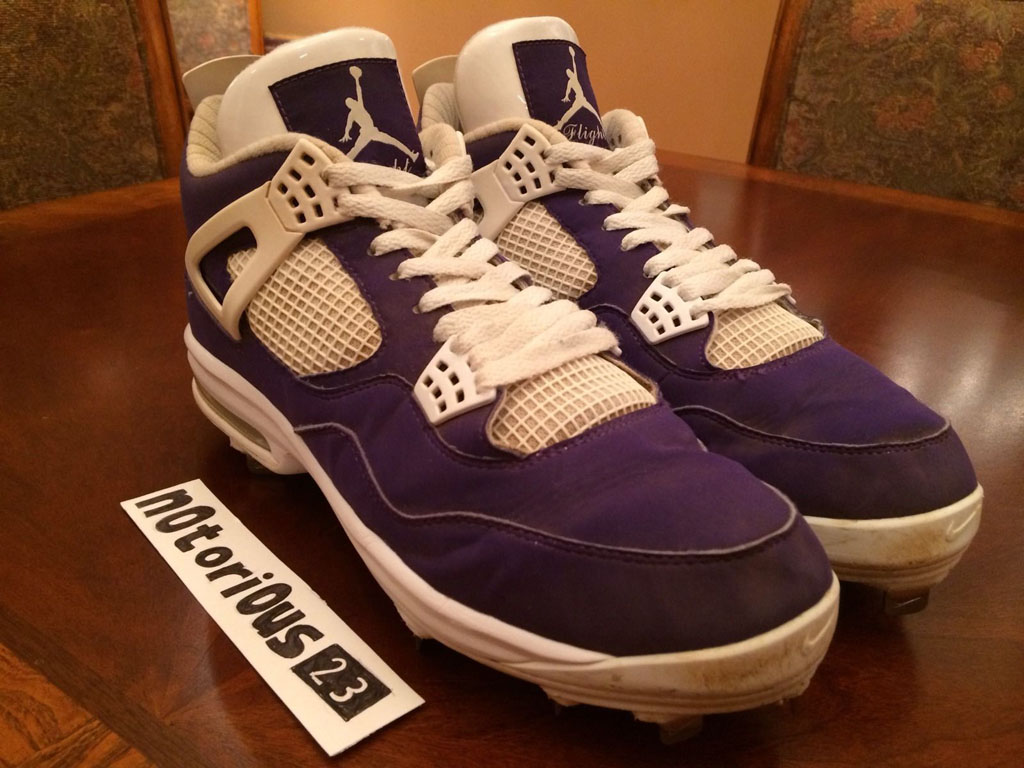 Air Jordan IV 4 Purple Suede Sunset Apollos PE (3)