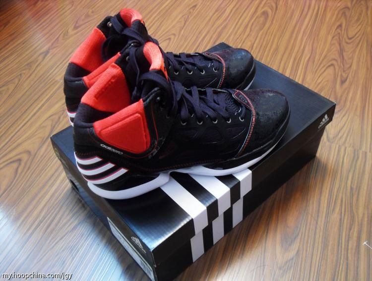 adidas adiZero Rose 2.5 Black White Scarlet G48837 (5)