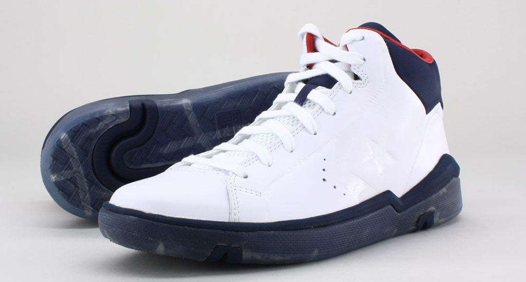 Converse Pro Leather 2012 Mid White Navy Red (3)